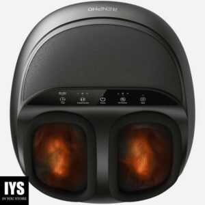 RENPHO Shiatsu Foot Massager Machine with Heat, Deep Kneading Therapy Improve Foot Wellness- Black