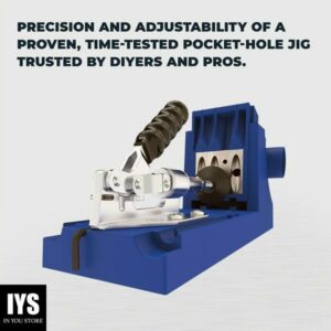 Kreg K4 Pocket Hole Jig - Adjustable, Versatile Jig for Strong Joints - Create Perfect, Rock-Solid Joints