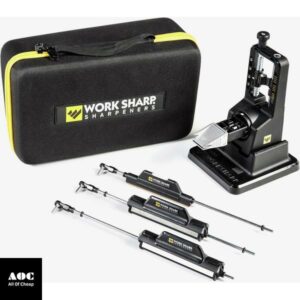 Work Sharp Precision Adjust Elite - Adjustable Knife Sharpening System - For Hunting, Serrated & Kitchen Knives