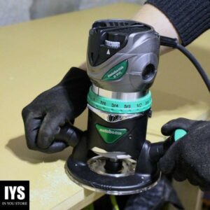 Metabo HPT Router | Fixed Base | 11 Amp Motor | 2-1/4 Peak HP | Variable Speed | M12VC