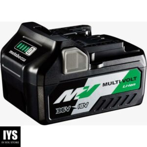 Metabo HPT MultiVolt Battery | 36V/18V, 2.5Ah/5.0Ah, Lithium Ion, Slide Style | 371751M