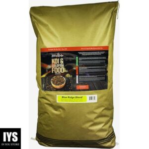 Blue Ridge Fish Food [50LB], Mini and 3/16" Floating Pellet, Koi and Goldfish Growth Formula Blend