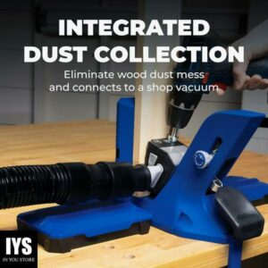 Kreg Tool KPHJ720PRO Pocket-Hole Jig 720 PRO - Durable Kreg Pocket-Hole Jig - Easy Clamping & Adjusting