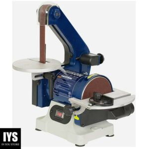 RIKON Power Tools 50-151 Belt with 5" Disc Sander, 1" x 30", Blue