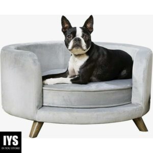 Enchanted Home Pet Rosie Sofa - Grey, Medium (CO3201-18GRY)