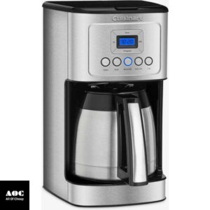 Cuisinart Stainless Steel Coffee Maker, 12-Cup Thermal, Silver