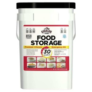Augason Farms 30-Day 1-Person Emergency Food Supply – QSS Certified , White - Food Supply