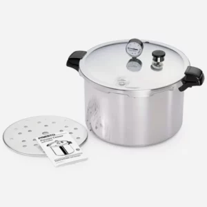 Presto 01755 16-Quart Aluminum canner Pressure Cooker, One Size, Silver
