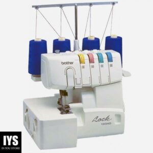 Brother Serger Electric Sewing Machine 1034D Heavy-Duty Metal Frame