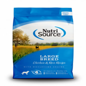 NutriSource Adult Large Breed Chicken & Rice Dry Dog Food(26-lb)
