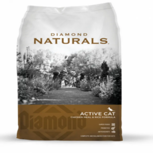 Diamond Naturals Active Cat Chicken Meal & Rice Formula Dry Cat Food( 36-lb (2 x 18-lb))