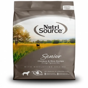 NutriSource Senior Chicken & Rice Dry Dog Food(26-lb)