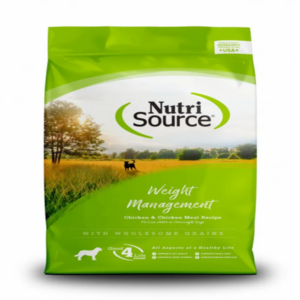 NutriSource Weight Management Chicken and Chicken Meal Dry Dog Food( 26-lb)