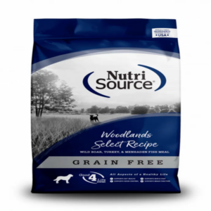 NutriSource Grain Free Woodlands Dry Dog Food( 15-lb)
