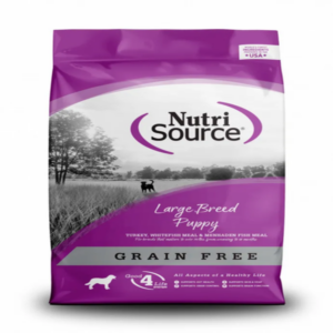 NutriSource Grain Free Large Breed Puppy Recipe Dry Dog Food (26-lb)