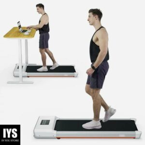 Dpforest ‎2.5Hp 40*16 Walking Area Walking Pad Under Desk Treadmill 300lb,Portable Treadmill, White
