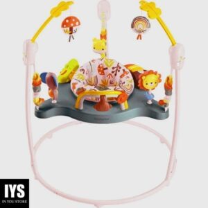 Fisher-Price Baby Bouncer Whimsical Forest Jumperoo Activity Center with Music and Lights