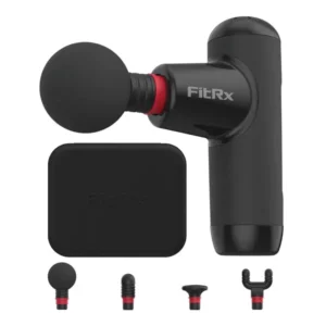 FitRx Mini Pro Neck and Back Massager, Handheld Deep Tissue Muscle Massage Gun