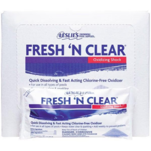 Leslie's - Fresh 'N Clear Non-Chlorine Oxidizing Pool Shock 1 lb. Bags, 12-Pack