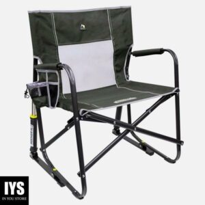GCI Outdoor Freestyle Rocker XL, Pewter Gray, Adult Chair