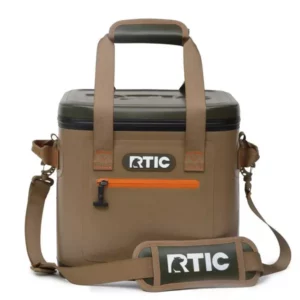 RTIC Outdoors 12 Cans Soft Sided Cooler-Tan