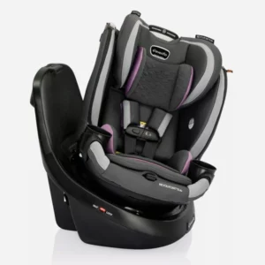 Evenflo Revolve 360 Slim 2-in-1 Rotational Convertible Car Seat with Quick Clean Cover - Sutton