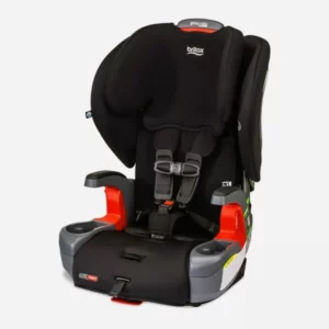 Britax Grow with You ClickTight Harness Contour SafeWash Booster Car Seat - Black