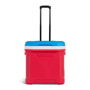 Igloo Latitude 60qt Rolling Cooler-Red/White/Blue