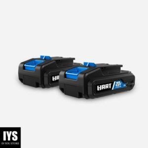 HART 2-Pack 20-Volt Lithium-Ion 2.0Ah Battery (Charger Not Included)