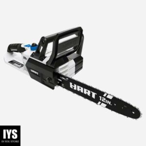 HART 20-Volt 12-Inch Cordless Chainsaw (1) 20-Volt 4.0Ah Lithium-Ion Battery