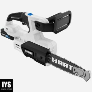 HART 20-Volt 8-inch Battery-Powered Pruner Saw Kit, (1) 2.0Ah Lithium-Ion Battery