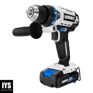 HART 20-Volt Brushless 1/2 Inch Hammer Drill Kit