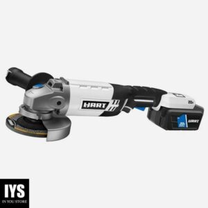 HART 20-Volt Cordless 4 1/2-inch Angle Grinder Kit (1) 20-Volt 4.0Ah Lithium-Ion Battery