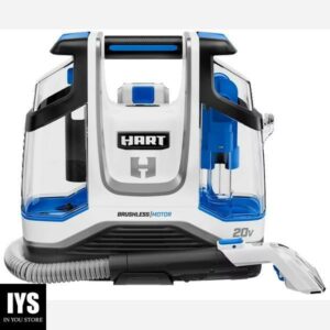 HART 20-Volt Cordless Carpet & Upholstery Spot Cleaner with (1) 20-Volt 4Ah Battery, HPSP25B