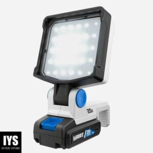 HART 20-Volt Cordless LED Work Light Kit (1) 20-Volt 1.5 Lithium-Ion Battery