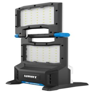 HART 20-Volt Hybrid LED Panel Light, 2,000 Lumens, (Battery Not Included)