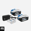 HART 20V (2) 4Ah Battery and Charger Kit