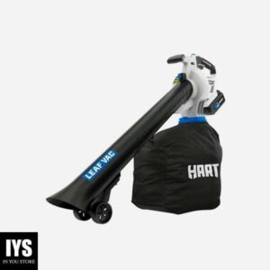 HART 40-Volt Battery-Powered Leaf Vacuum Kit, (1) 4.0Ah Lithium-Ion Battery