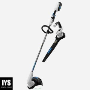 HART 40-Volt Cordless 12-inch String Trimmer and Blower Combo