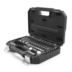 HART 90-Piece 3/8-inch Mechanics Tool Set, Chrome Finish