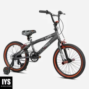 Kent 18 In. Abyss Boy's Freestyle BMX Bike, Charcoal Gray