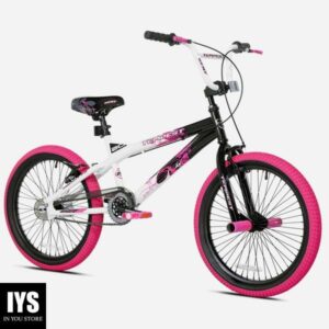 Kent 20" Tempest Girl's Bike, Pink/Black/White