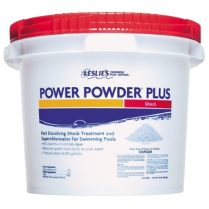 Leslie's - Power Powder Plus Calcium Hypochlorite Pool Shock - 25 lbs
