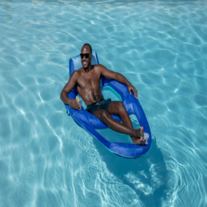 Swimways - Spring Float Recliner XL, Blue