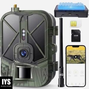 SuntekCam Trail Camera 36MP 4G 4K APP Game Camera