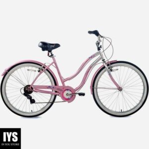 Susan G Komen 26" Multi-Speed Cruiser Women's Bike, Pink
