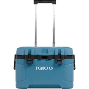 Igloo Trailmate 52 Quart Roller Cooler(Color: Modern Blue)