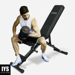UPGO Adjustable Weight Bench with 800 Lbs. Weight Capacity Strength Training Bench