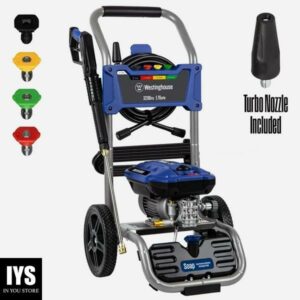 Westinghouse 3200-PSI, 1.76-GPM Electric Pressure Washer with 5 Nozzles & Soap Tank