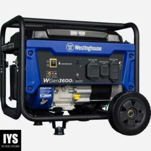 Westinghouse 4650 Peak Watt RV Ready Outlet, Gas Powered Portable Generator with CO Sensor